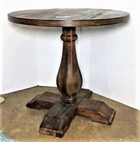 Wooden Round Occasional Table