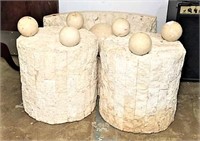 Faux Stone Table Bases