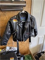 Child's 5T leather jacket