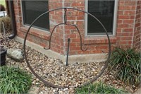 Cast Steel Circle on Stand with