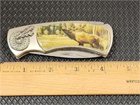 Elk pocket knife