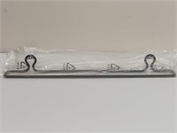 IKEA UTSAGA BLACK TOWEL RACK 21.25" WIDE