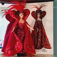 Bob Mackie Queen of Hearts Barbie Doll