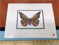 MW James "Bentwood Butterfly" art print