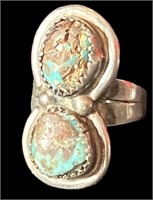 Sterling Silver & Turquoise Ring