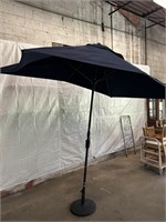 Large Blue Patio Umbrella