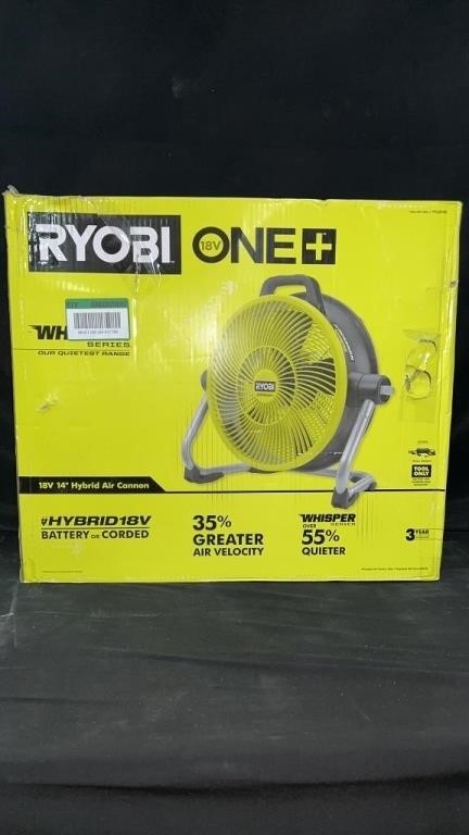 Ryobi ONE+ 18V Cordless Hybrid WHISPER SERIES
