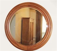 Ethan Allen Wood Framed Mirror with