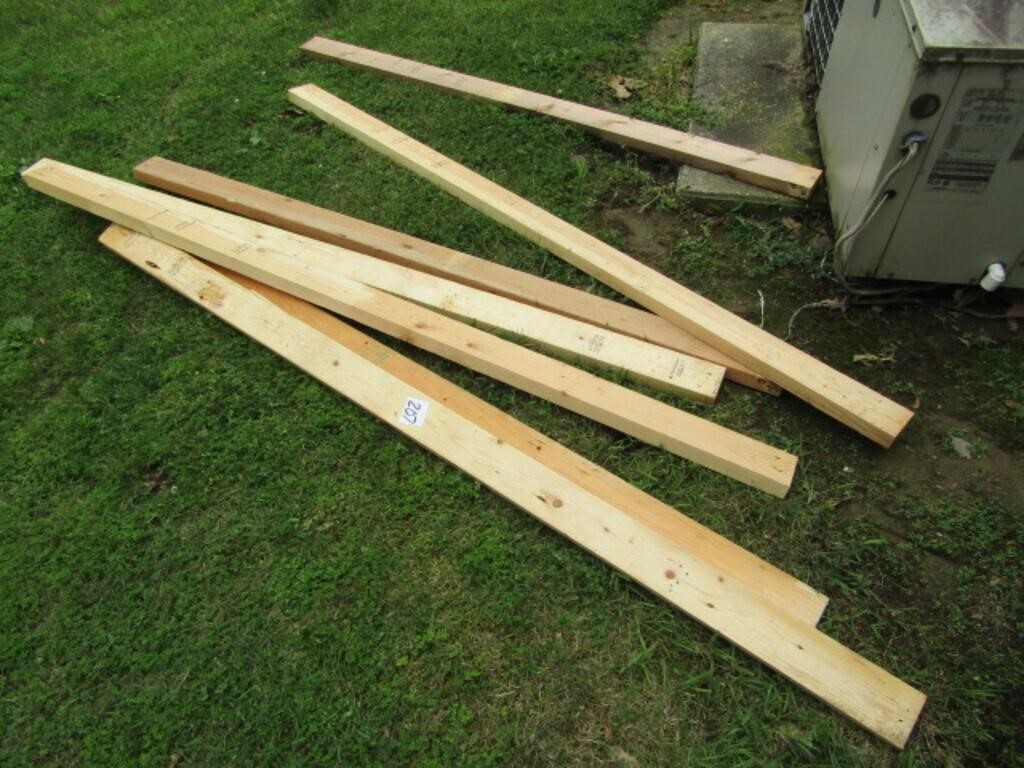 12- 2X4 ASSORTED BOARDS