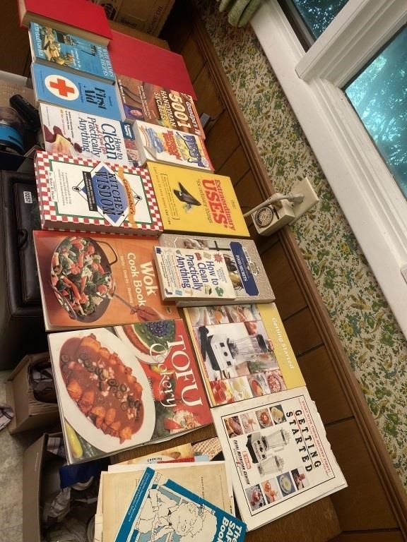 How to books and cookbooks