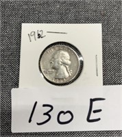 1962 Silver Quarter
