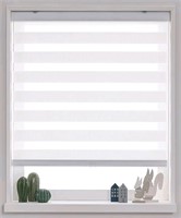 FOIRESOFT Zebra Horizontal Blind [Cordless Basic,