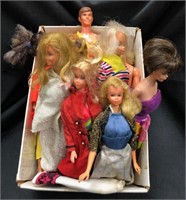 Barbie, Ken & Skipper dolls