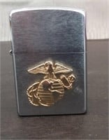 Zippo Lighter w/US Marine Insignia