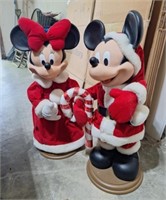 Mickey Mouse & Minnie Animated Dolls, End Table