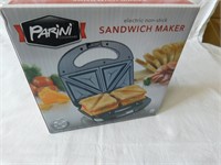 Parini sandwich maker, unopened