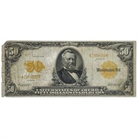 FR. 1199 1913 $5 GRANTGOLD CERTIFICATE NOTE