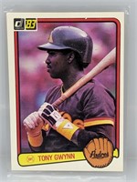 1983 Donruss Tony Gwynn 598 Rookie