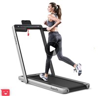 2.25 HP 2-in-1 Folding Walking Pad Treadmill