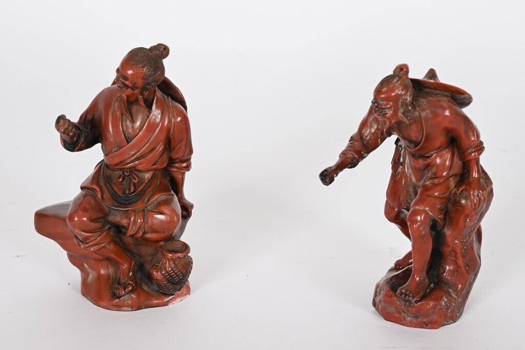 Vtg Wildwood Imports Asian Oriental Figurines