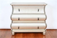 Marilyn Bombe Textured 3-Drawer Chest