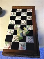 Chess board and pieces