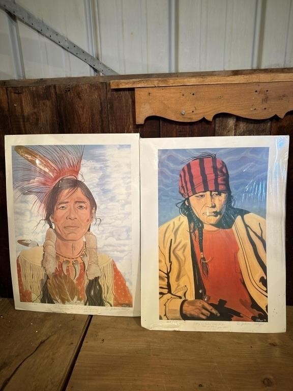 2 native american pictures