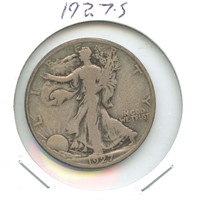 1927-S Walking Liberty Silver Half Dollar