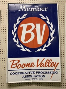 Boone Valley Metal Sign