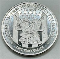 Apmex One Troy Ounce Silver Round Bullion