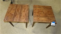 2 damaged wobbly tables