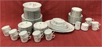 96 Pc set of Noritake China Marianne pattern, 12