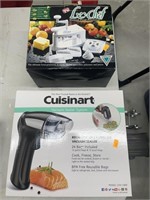 Food processor, cordless vacuum sealer