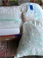 bubble wrap & packing peanuts