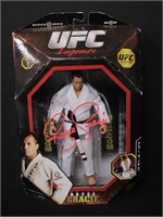 Royce Gracie UFSC signed figure COA