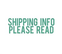 SHIPPING INFO