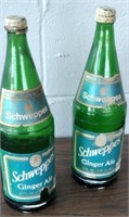 Schweppes Soda Bottle Vintage Ginger Ale