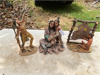 3- Indian figurines