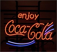 Neon Advertising Coca Cola Sign