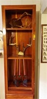 Estate lot Deer Horns & Iron Candleholder