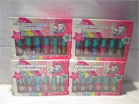 LOT 4 UNICORN NAIL POLISH COLLECTION