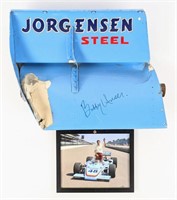 Bobby Unser Olsonite Eagle Autographed Front Wing