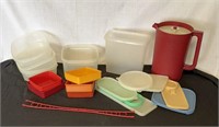 Sandwich Containers, Pitcher, Tupperware