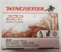 222 Rounds Winchester .22lr