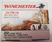 222 Rounds Winchester .22lr