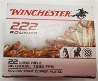 222 Rounds Winchester .22lr