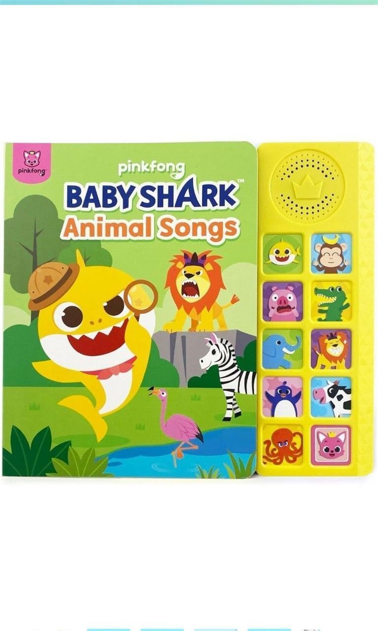 ($29) Baby Shark Animal Songs 10 Button Soun
