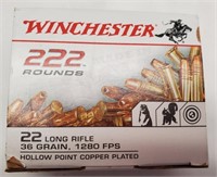 222 Rounds Winchester .22lr