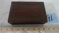 Decorative Wood Trinket Box