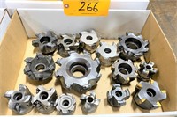 LOT CARBIDE INDEXABLE SHELL MILLS